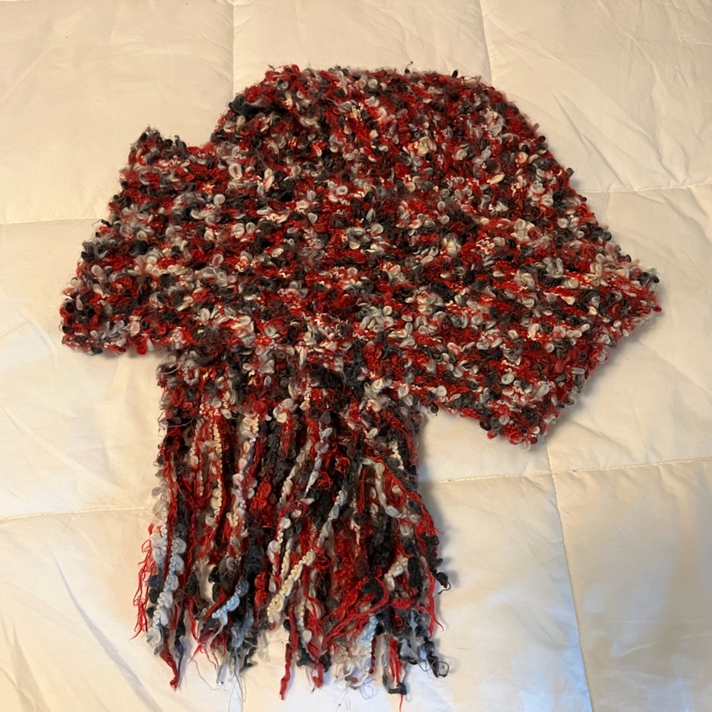 Steve Madden fuzzy soft scarf